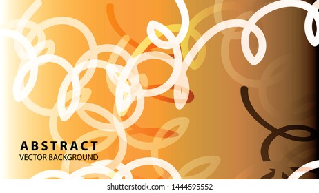 Abstract Colorful Curve Line Background with gradient color - vector