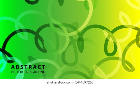 Abstract Colorful Curve Line Background with gradient color - vector