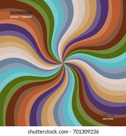 Abstract colorful curve spiral from the center background.