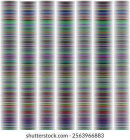 Abstract Colorful Curved Lines Pattern