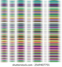 Abstract Colorful Curved Lines Pattern