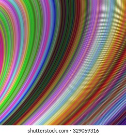 Abstract colorful curved stripe background design
