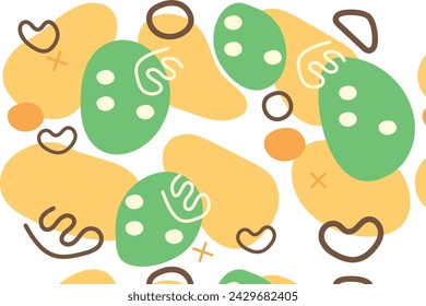 Abstract colorful cute geometry background, wallpaper pattern creativity