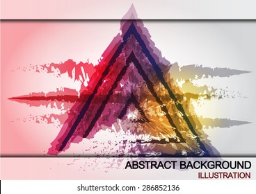 abstract colorful cyber high technology background