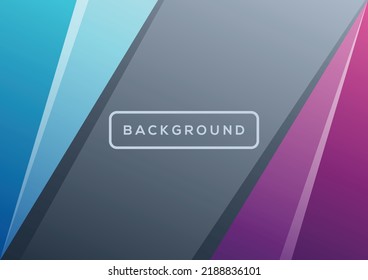 Abstract Colorful Dark gray triangle shape background
