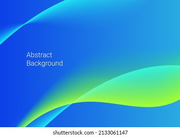 Abstract colorful decorative stylish modern wave design banner background vector