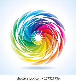 abstract colorful design
