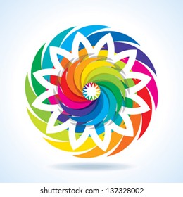 abstract colorful design