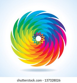 abstract colorful design