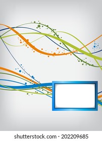 Abstract colorful design
