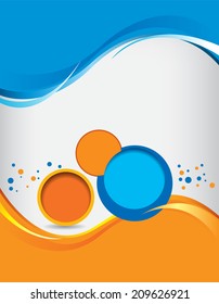Abstract colorful design