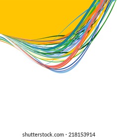 Abstract colorful design