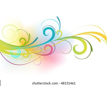 abstract colorful design