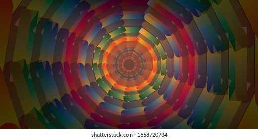 fondo abstracto de diseño colorido en color degradado