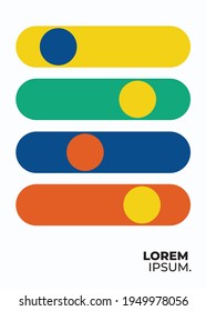 Abstract colorful design, Editable Design template for the poster, cover, brochure, catalog, book, magazine etc. Modern concept. Vector Illustration ready to print