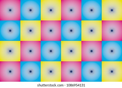 abstract colorful design with many colors