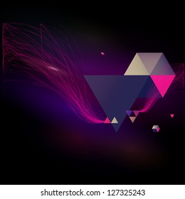 Abstract colorful design vector background