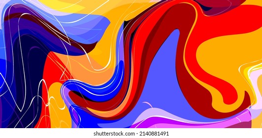 abstract colorful design vector background. banner design