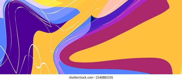 fondo del vector de diseño colorido abstracto. diseño de banners