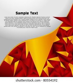 Abstract colorful designed vector background
