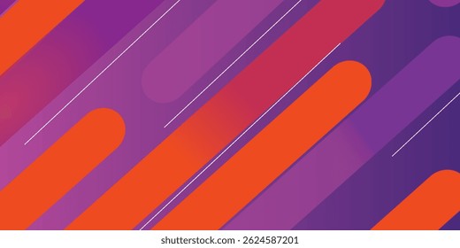 Abstract colorful diagonal background design. Dynamic shapes composition. modern