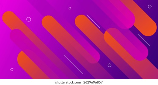 Abstract colorful diagonal background design. Dynamic shapes composition. Eps10 vector