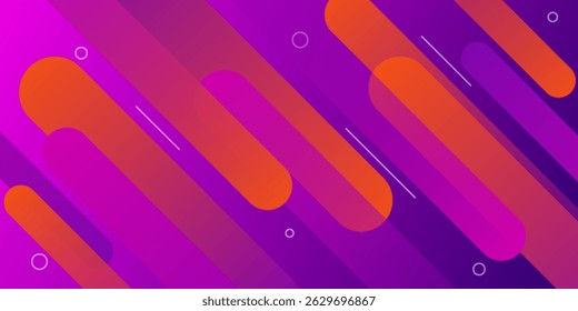 Projeto de fundo diagonal colorido abstrato. Composição de formas dinâmicas. Vetor Eps10