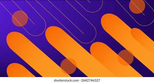 Projeto de fundo diagonal colorido abstrato. Composição de formas dinâmicas. Vetor Eps10