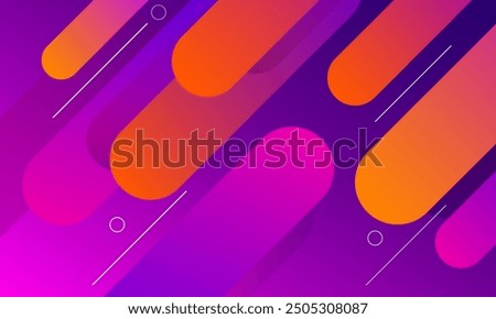 Abstract colorful diagonal background design. Dynamic shapes composition. Eps10 vector