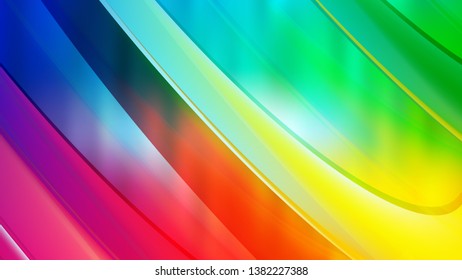 Abstract Colorful Diagonal Background Graphic