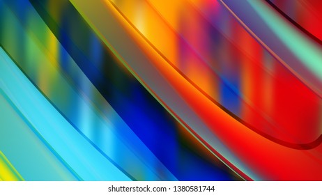 Abstract Colorful Diagonal Background Vector Graphic