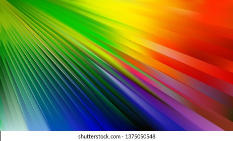 Abstract Colorful Diagonal Lines Background