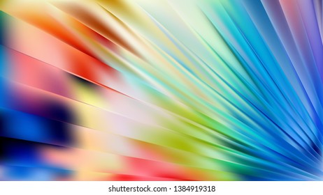 Abstract Colorful Diagonal Lines Background