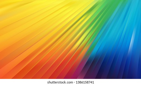 Abstract Colorful Diagonal Lines Background