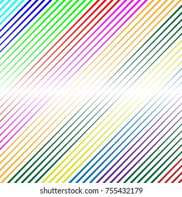 Abstract colorful Diagonal Striped Background . Vector parallel slanting, oblique lines texture