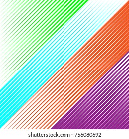 Abstract colorful Diagonal Striped Background . Vector parallel slanting, oblique lines texture
