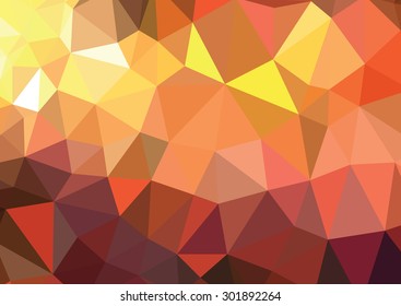 Abstract colorful diamond geometric modern