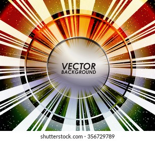 Abstract colorful digital background. Vector illustration