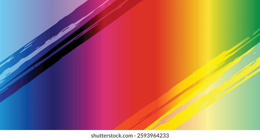 Abstract Colorful Dirty Grunge Background with Halftone Effect.
