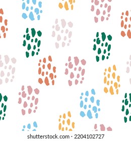 Abstract colorful dot pattern background for wallpaper,gift wrapping,packaging seamless vector background design 