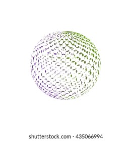 abstract colorful dots background. logo design.