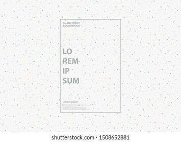 Abstract colorful dots minimal design background.  illustration vector eps10