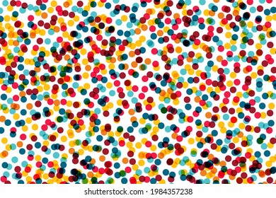 Abstract colorful dots pattern background