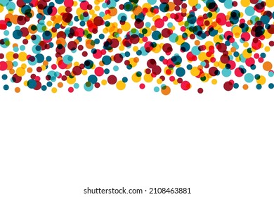 Abstract colorful dots pattern background