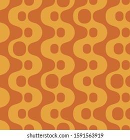 Abstract colorful drops. Flat, simple geometric design. Vector spotty seamless pattern for textile, wallpaper, wrapping paper, prints, fabric, web background or another accent etc.
