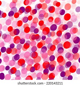 Abstract colorful drops of paint .Vector background