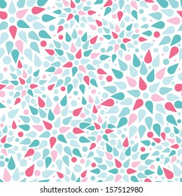 abstract colorful drops seamless pattern background