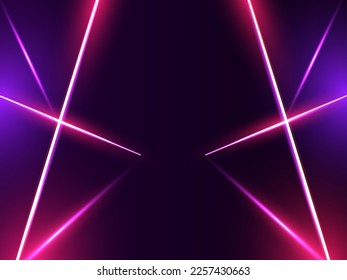 Abstract colorful dynamic elegant geometric design background vector