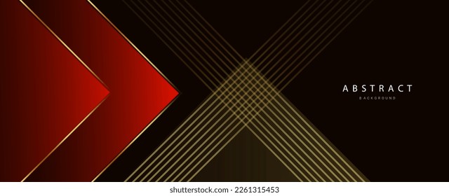 Resumen de color dinámico elegante diseño geométrico de fondo vector