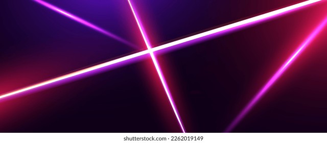 Abstract colorful dynamic elegant geometric laser light template design background